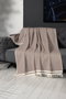 L'essentiel linge de maison Funda Sofá Alinda Marrón 170 x 230 cm 100% Algodón